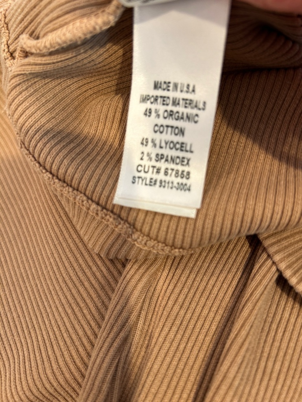 Citizens Of Humanity Ribbed L/S Top - Picture 5 of 5